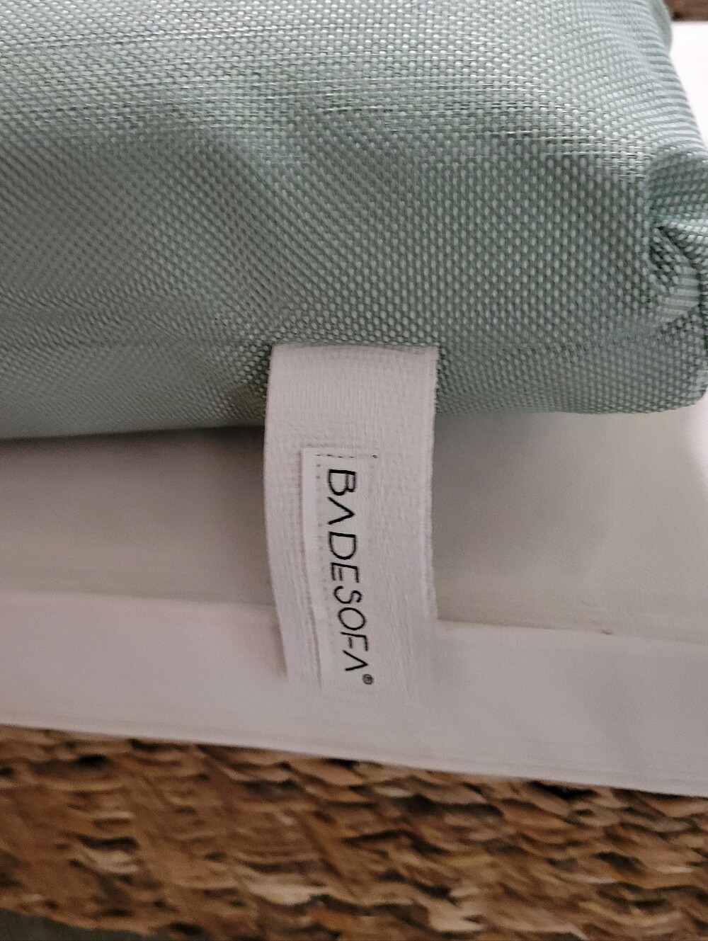 Sage Green Decorative Bath Pillow - Picture 4 of 11